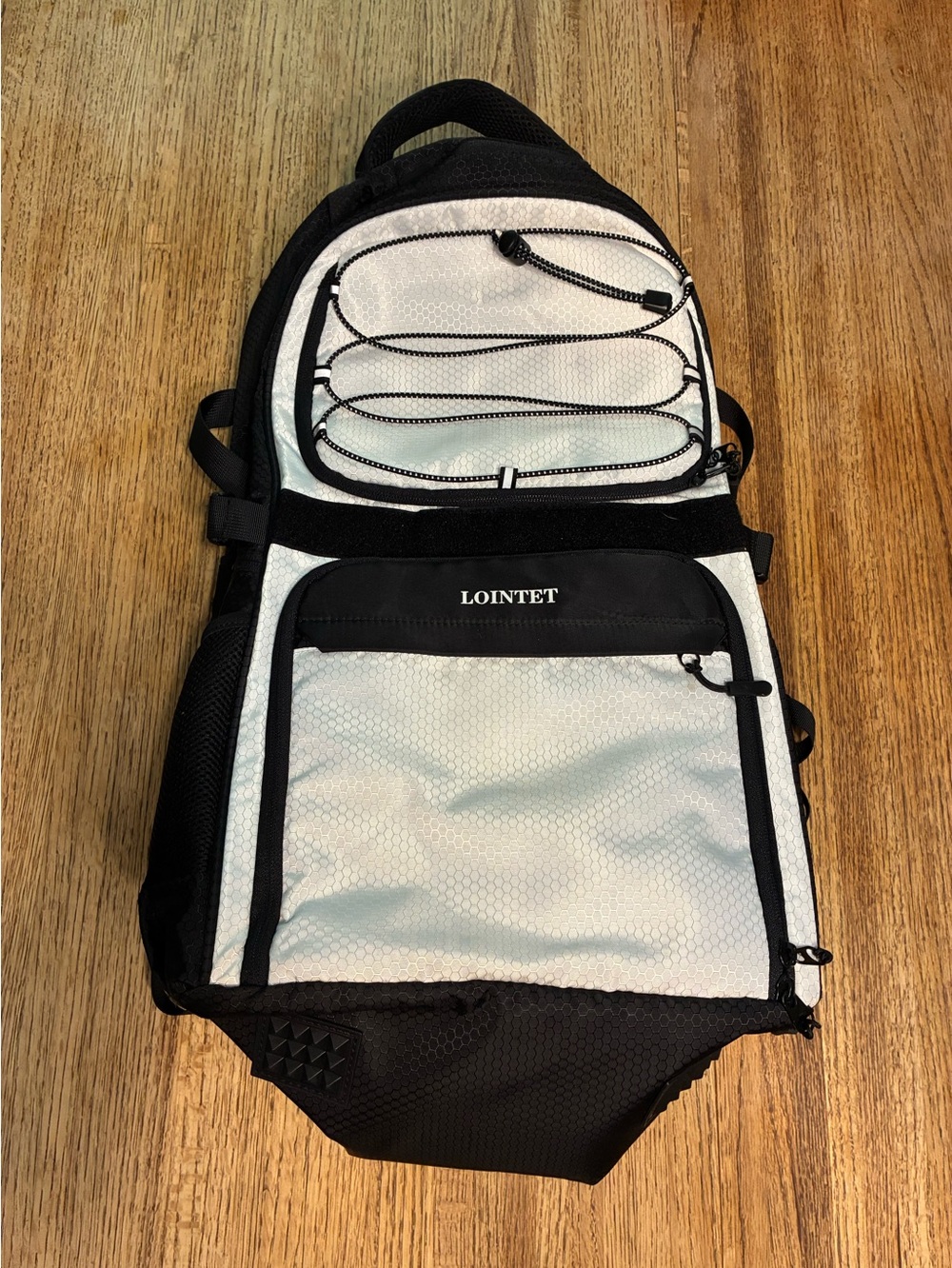 Lointet Black & White Basketball Bag